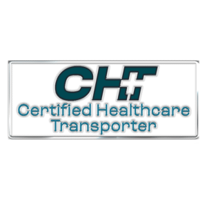 CHT Certified Healthcare Transporter Lapel Pin